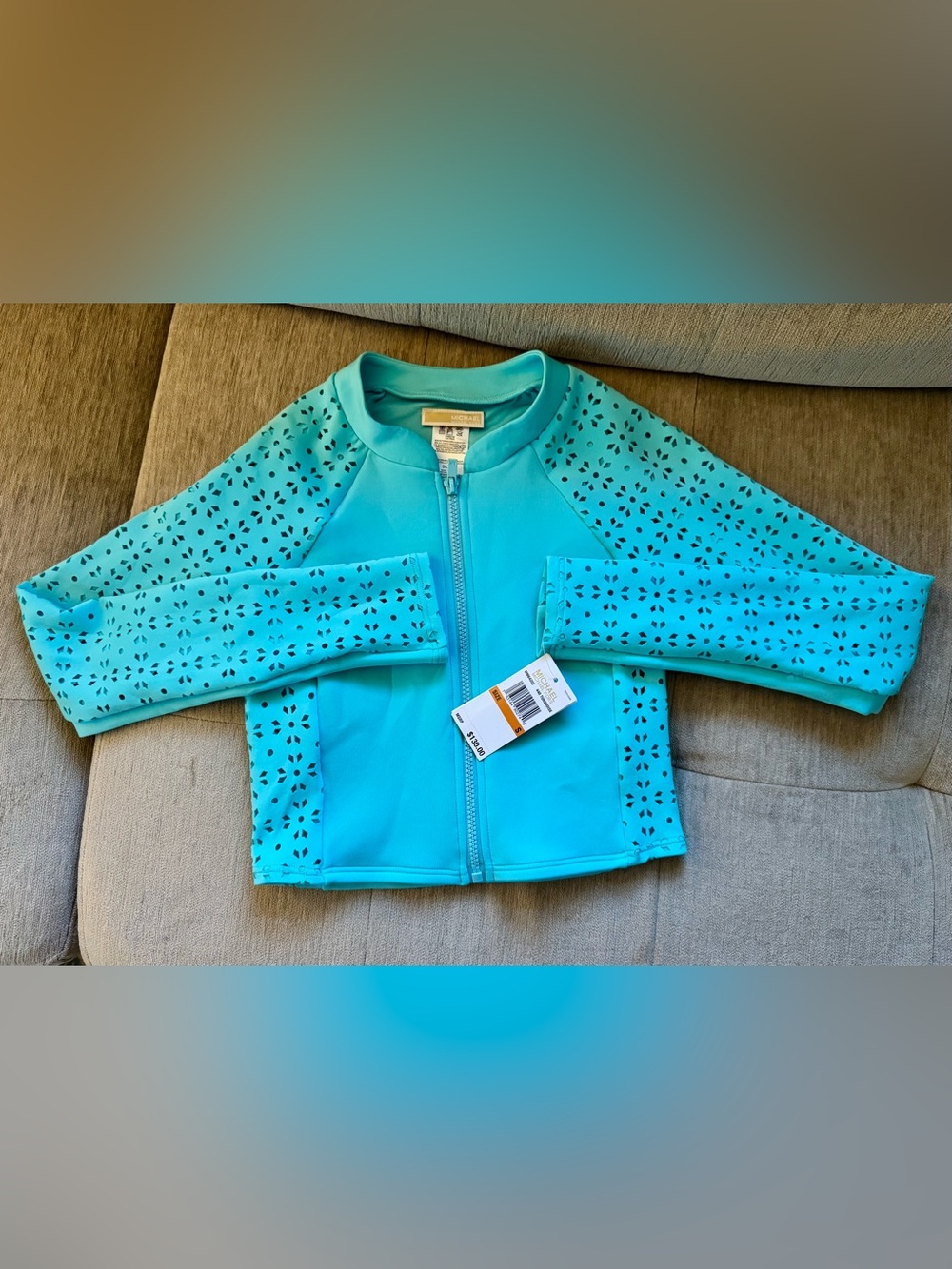 Michael Kors Cropped Rashguard